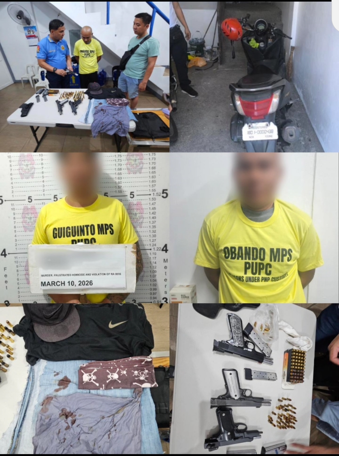 Dismissed cop, accomplice nabbed in Bulacan police killing