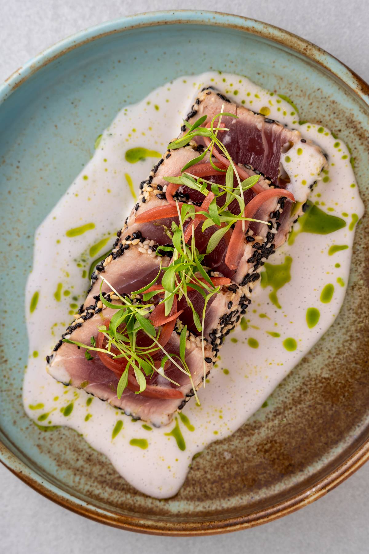 TUNA Tataki Kinilaw.