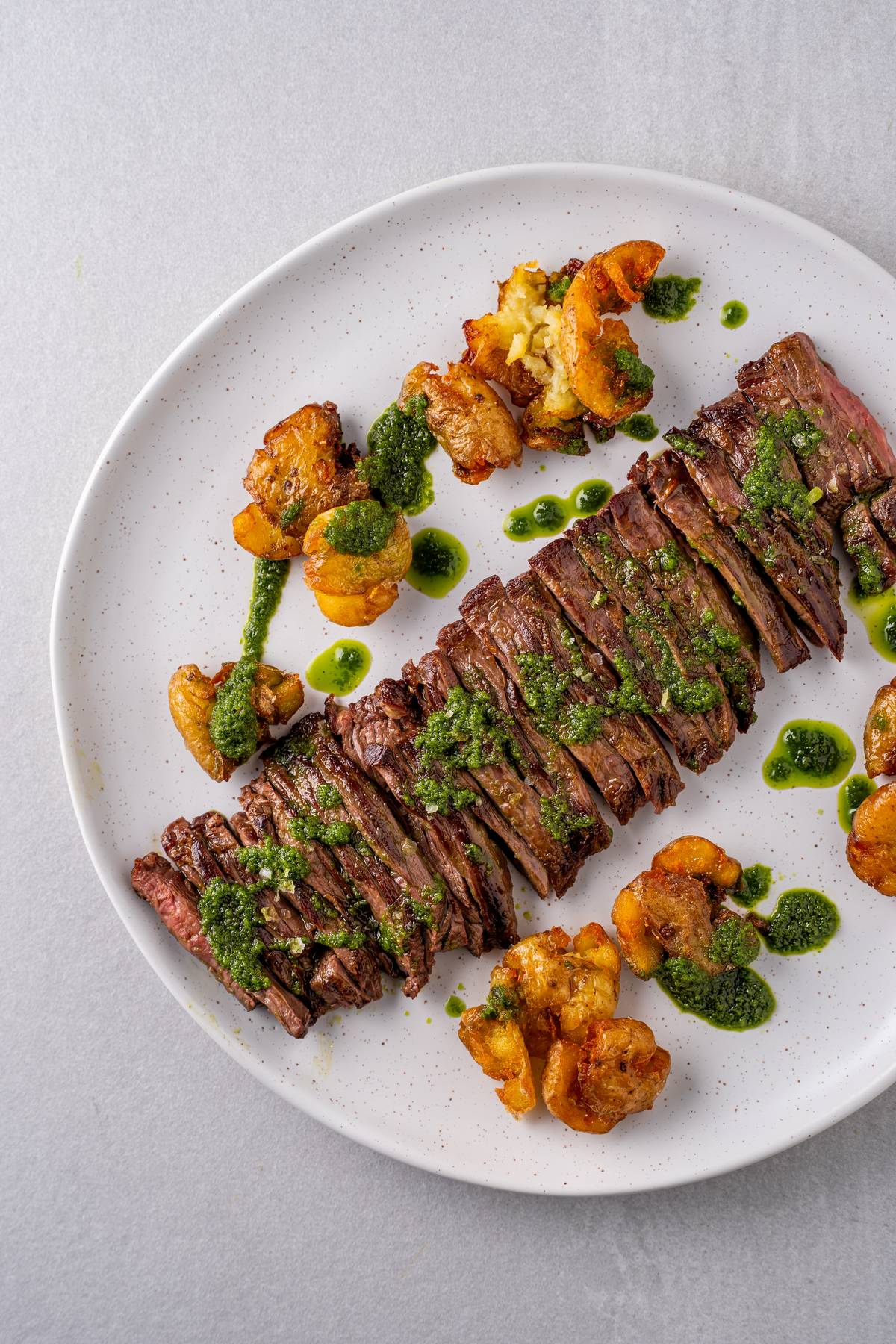 CHURRASCO con Chimichurri.