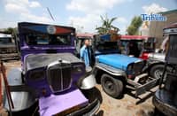 Driver’s of the traditional jeepney’s seen preparing their jeep while waiting for their designated trips, in a terminal in Quezon City last 11 March 2026.