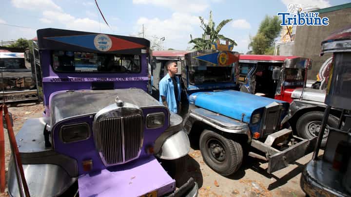 Driver’s of the traditional jeepney’s seen preparing their jeep while waiting for their designated trips, in a terminal in Quezon City last 11 March 2026.
