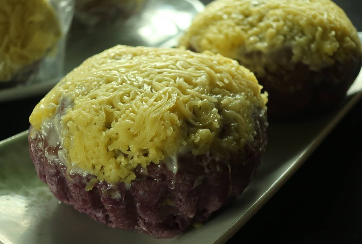 UBE Cheese Ensaymada.