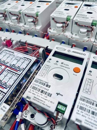 PUSHING for smart grid development. Meralco, which has been deploying smart metering technologies since 2013, plans to ramp up the rollout to cover close to 11 million smart meters in 10 years under its Advanced Metering Infrastructure program.