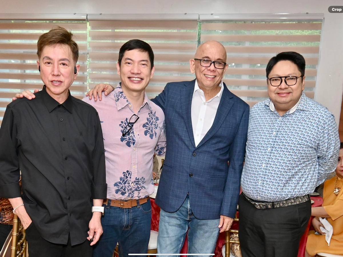 BILLY Tan, Carlos Montemayor, Roberto Bobby Alvarez and Joel del Prado.