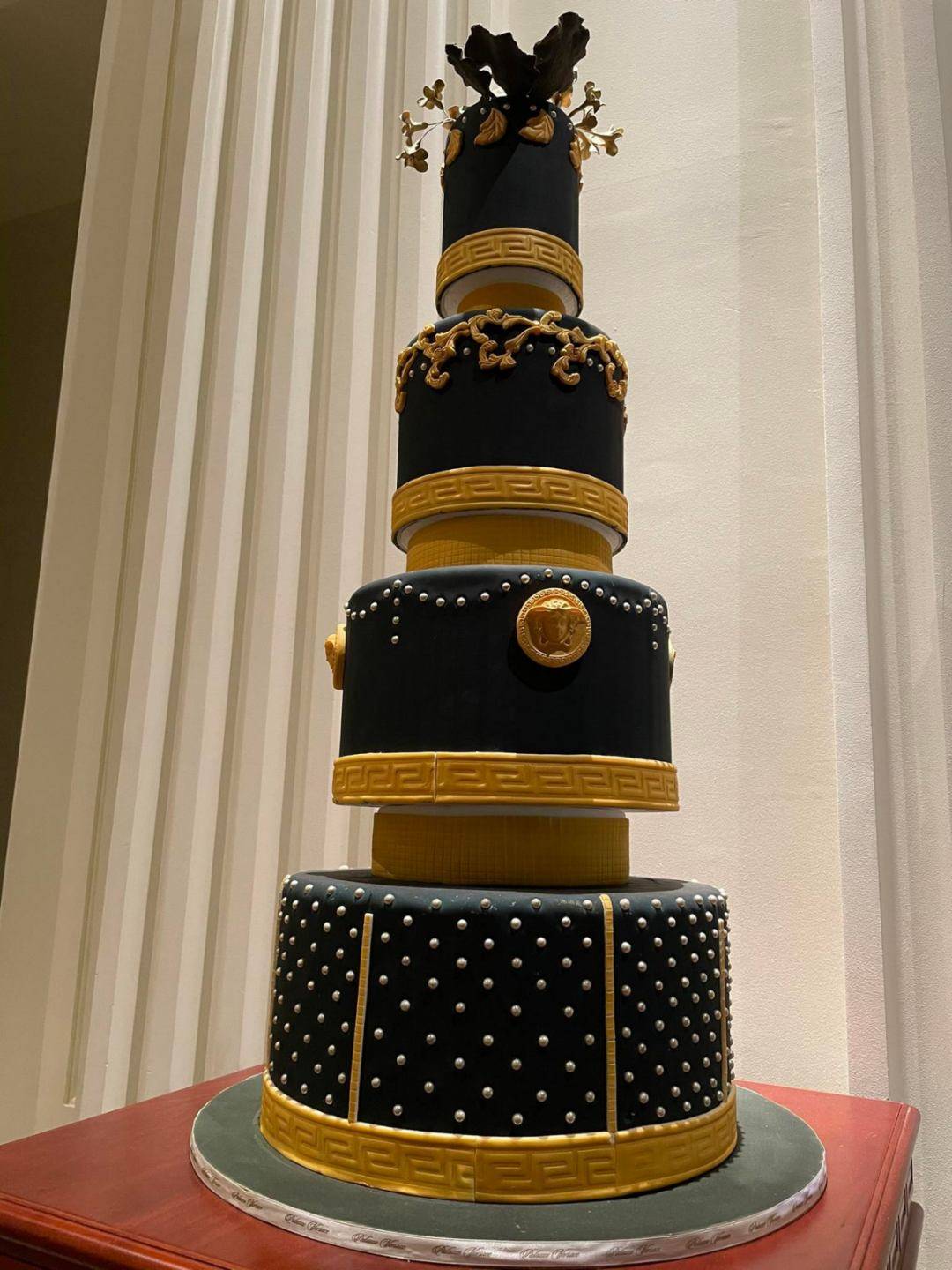 VERSACE Hotel Dubai cake.