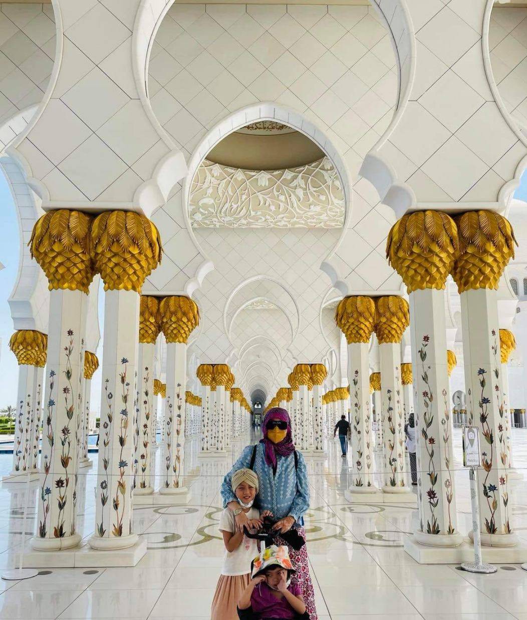 INSIDE the UAE Presidential Palace in Abu Dhabi.