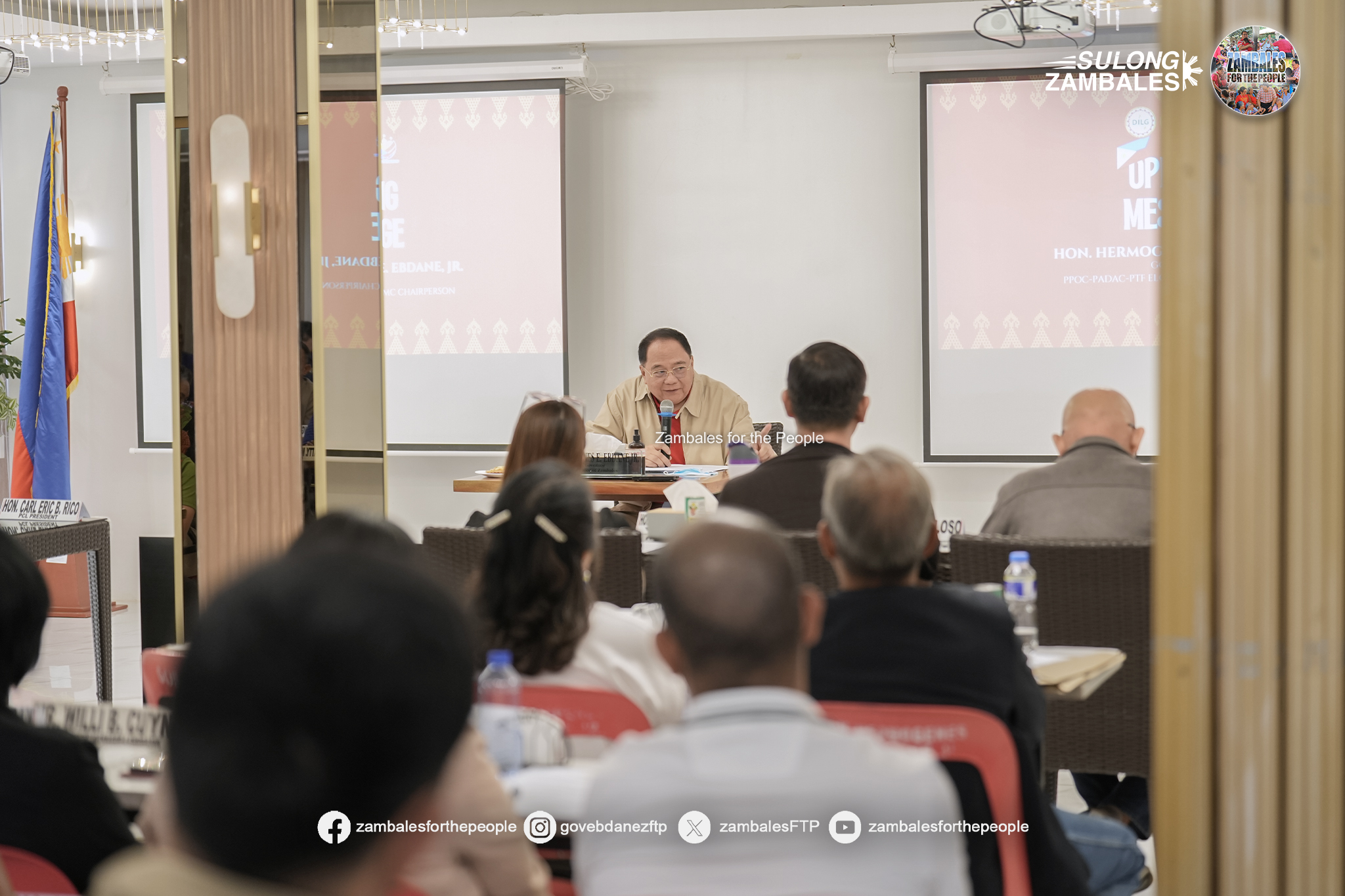 The Provincial Peace and Order Council (PPOC) held the 1st Quarter Joint Meeting, including the Provincial Anti-Drug Abuse Council (PADAC), Provincial Task Force to End Local Communist Armed Conflict (PTF-ELCAC), and Provincial Disaster Risk Reduction and Management Council (PDRRMC), at the Balin Sambali in the capitol town of Iba, Zambales on March 11, 2026.