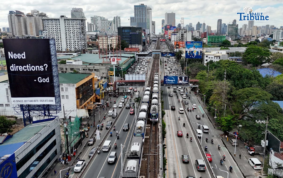 (March 13 2026) Motorists seen traveling at North and Southbound Edsa freely on Friday morning March 13 2026. Photo/Analy Labor