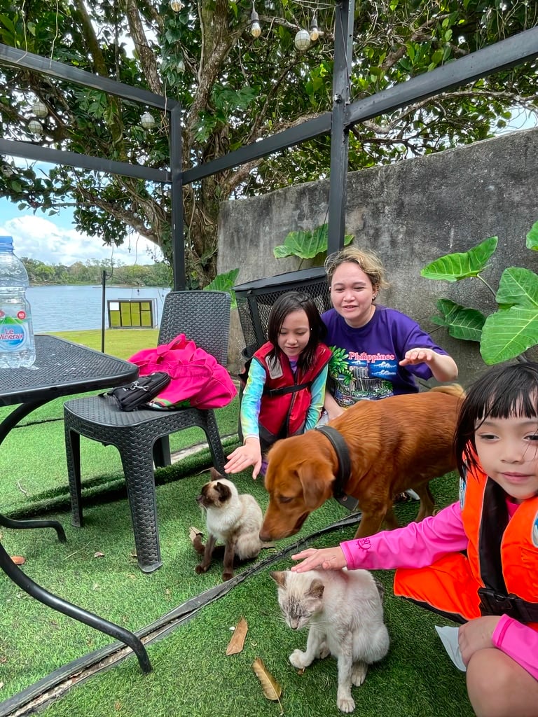 Where pets roam but aren’t wild: Lakeside ‘glamping’ with pets in Cavinti, Laguna