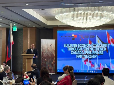 Canada, Philippines push FTA for economic security