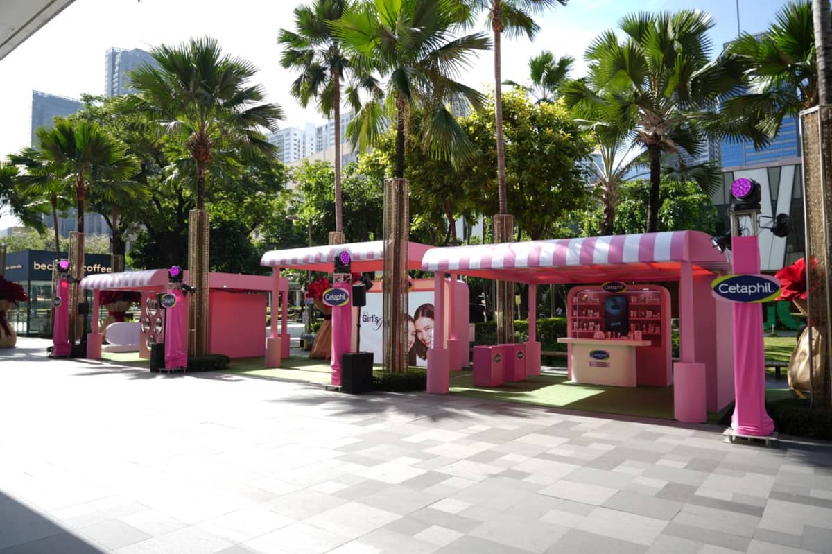 CETAPHIL transforms Bonifacio High Street into a vibrant pink-themed activation space for the launch of its ‘Be a Girl’s Girl’ campaign, celebrating Women’s Month by promoting positivity, support and confidence among women.