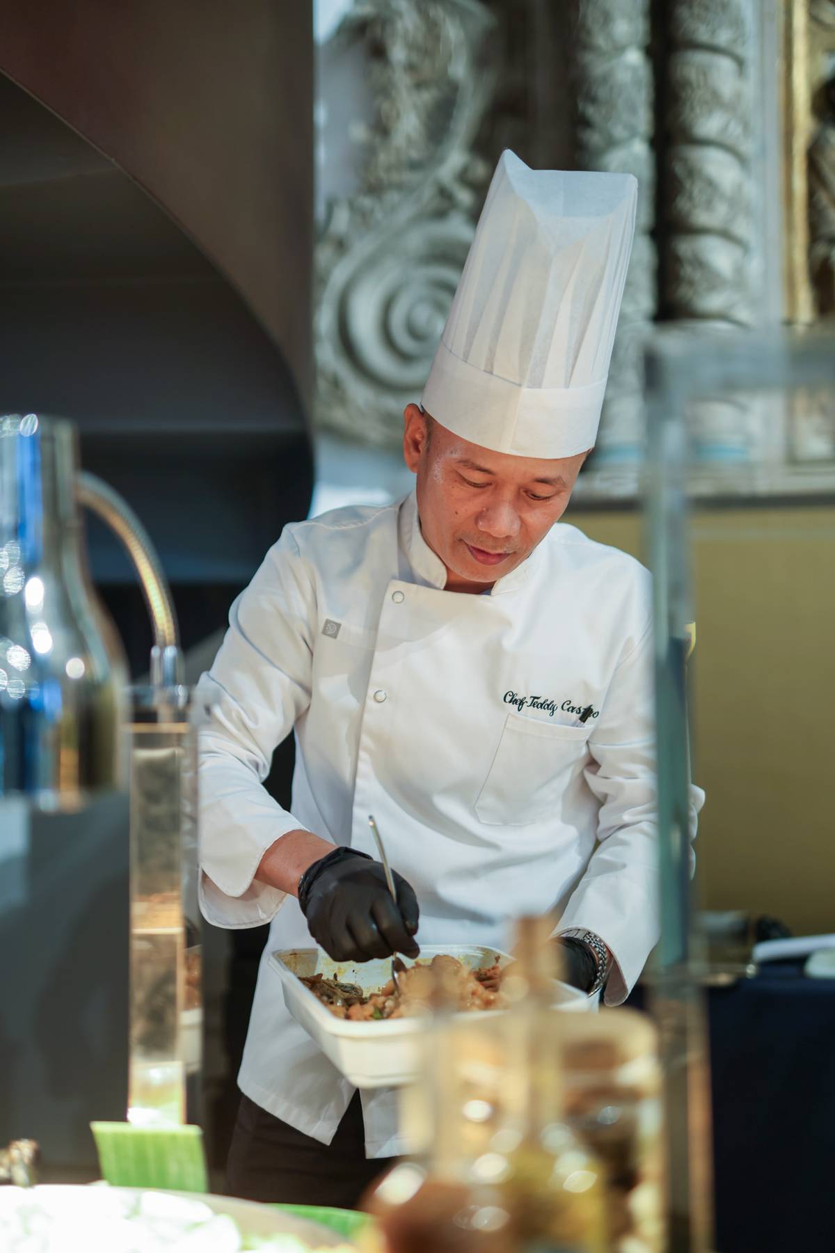 EXECUTIVE Sous Chef Teddy Castro.