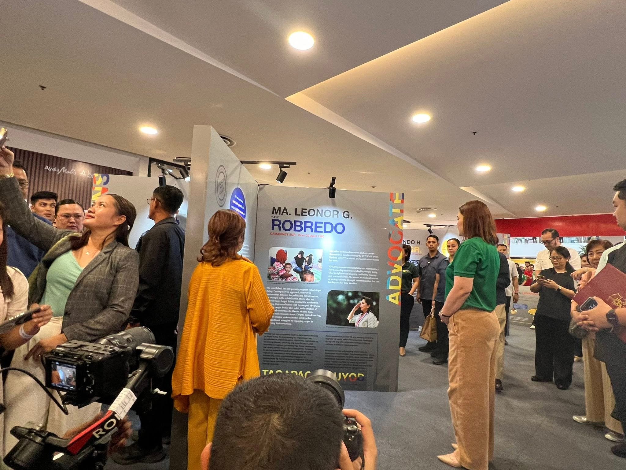 Sara joins OVP exhibit in Davao City