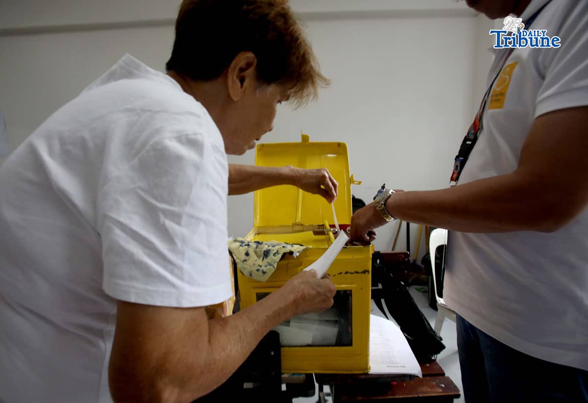 (March 14 2026) Residents Cast their votes for the special election for Antipolo’s 2nd congressional district, fill the district’s vacant seat in the House of Representative for the remainder of the 20th congress, after Romeo Acop the incumbent, died on December 20 2025, held at the San Jose National High School in Antipolo City, Rizal on Saturday, March 14, 2026. Photo/Analy Labor