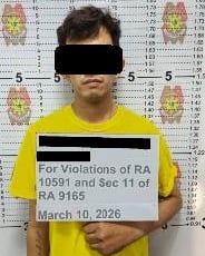 Parañaque resident nabbed in QC for illegal drug possession