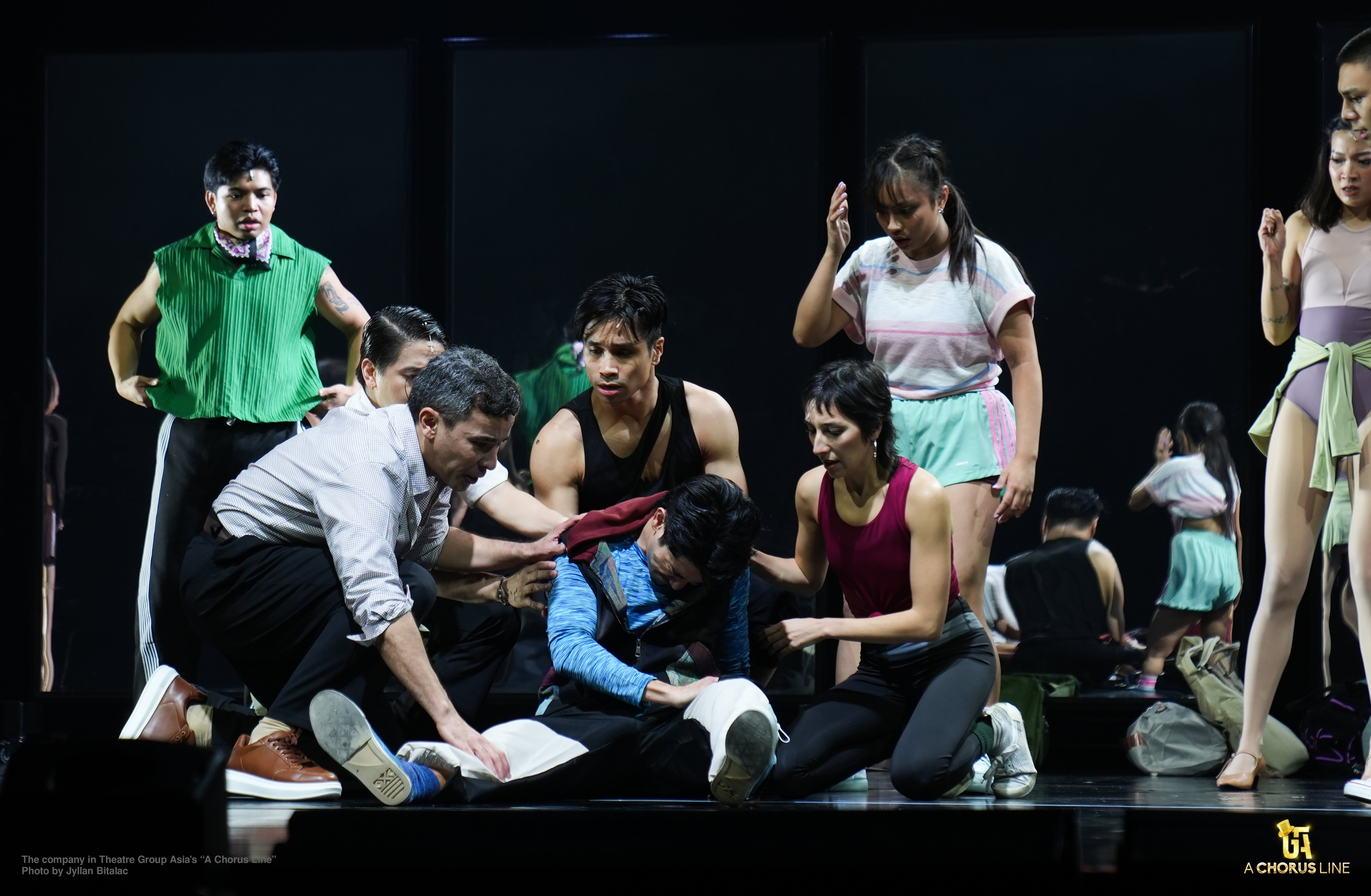 THEATER REVIEW: TGA’s ‘A Chorus Line’: dazzling dancers, dated drama
