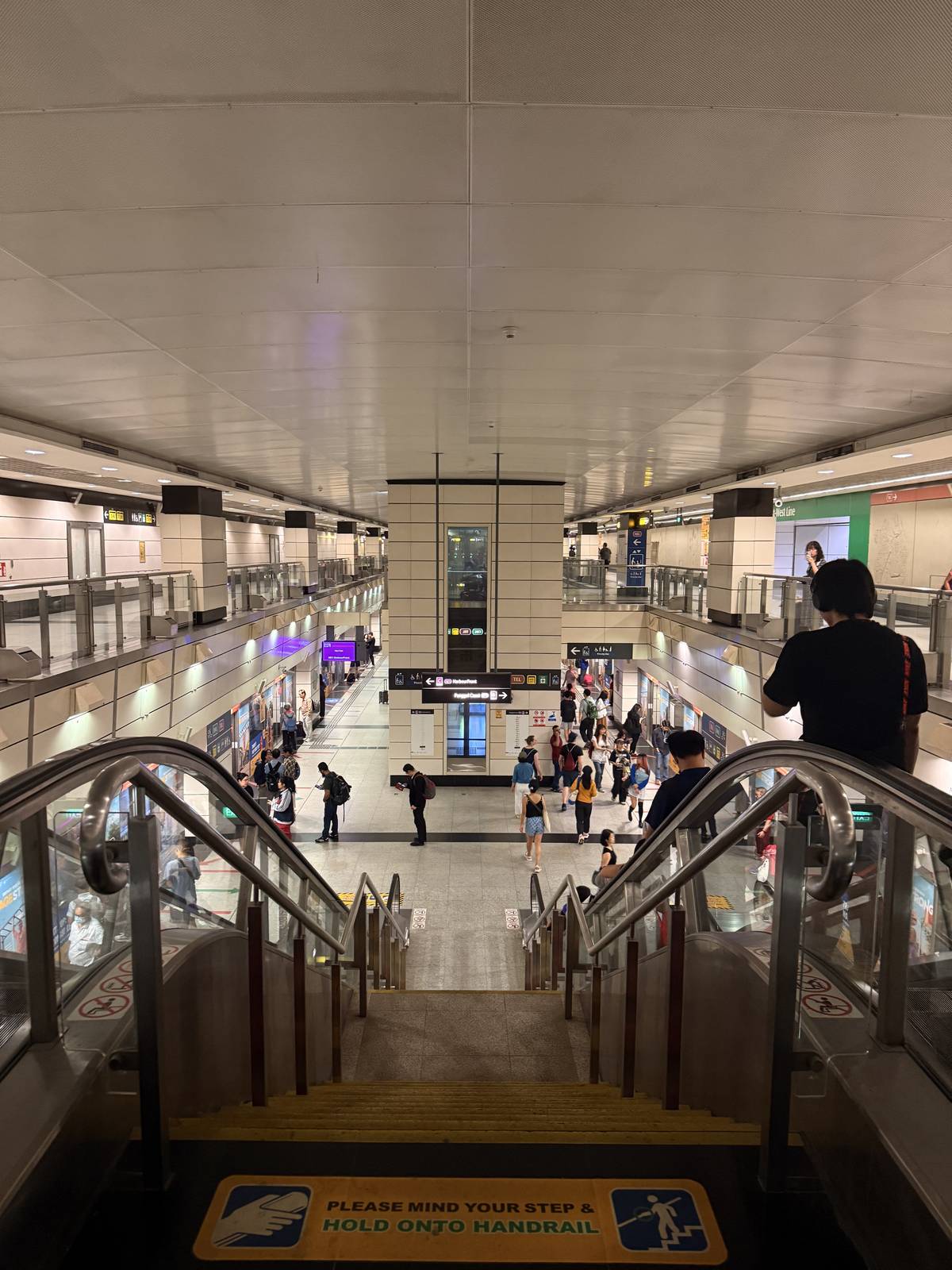 MRT train system.