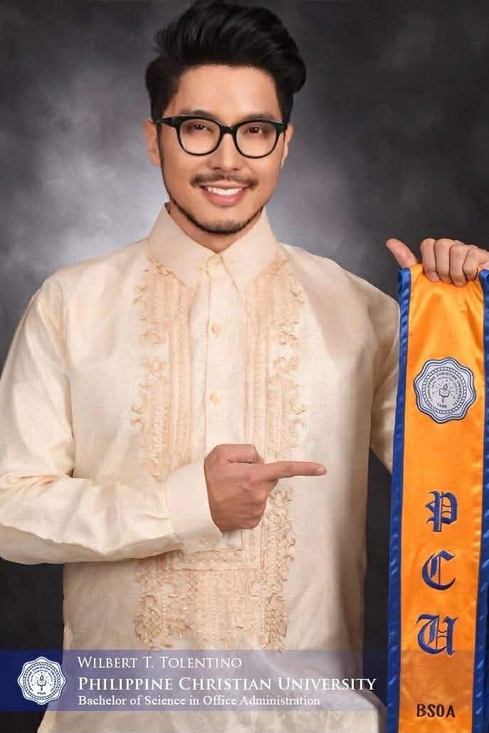 Wilbert Tolentino graduates from college at 50