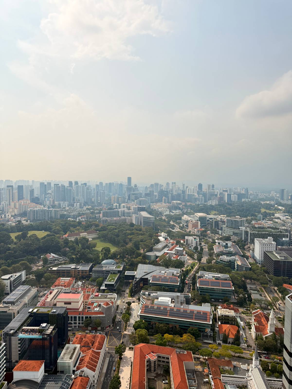VIEW of Singapore.