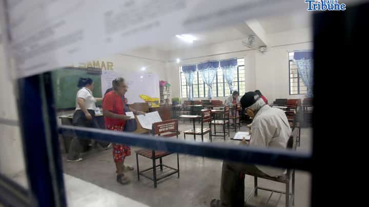 (March 14 2026) Residents Cast their votes for the special election for Antipolo’s 2nd congressional district, fill the district’s vacant seat in the House of Representative for the remainder of the 20th congress, after Romeo Acop the incumbent, died on December 20 2025, held at the San Jose National High School in Antipolo City, Rizal on Saturday, March 14, 2026. Photo/Analy Labor
