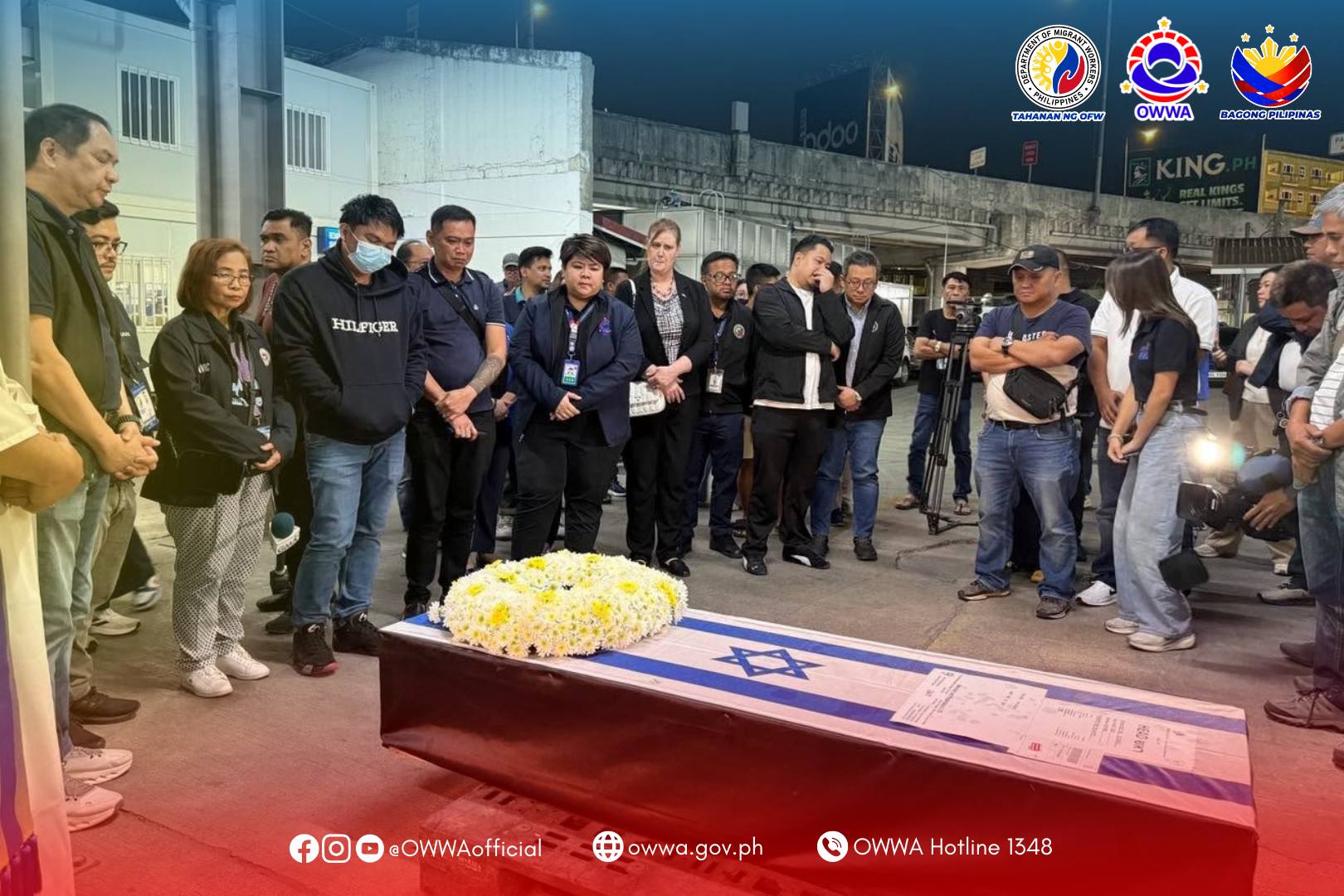 Mga labi ng nasawing caregiver sa Israel, naiuwi na