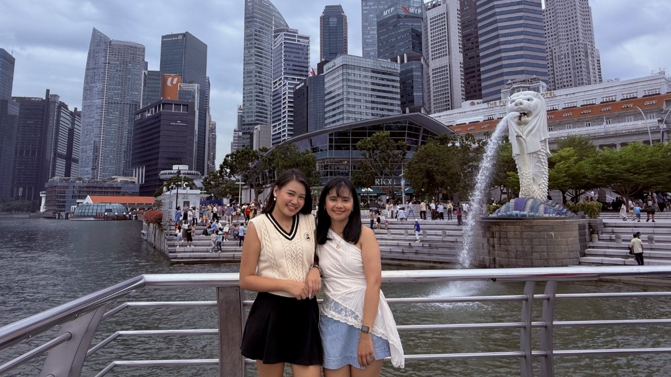 Jetting to Singapore for the first time