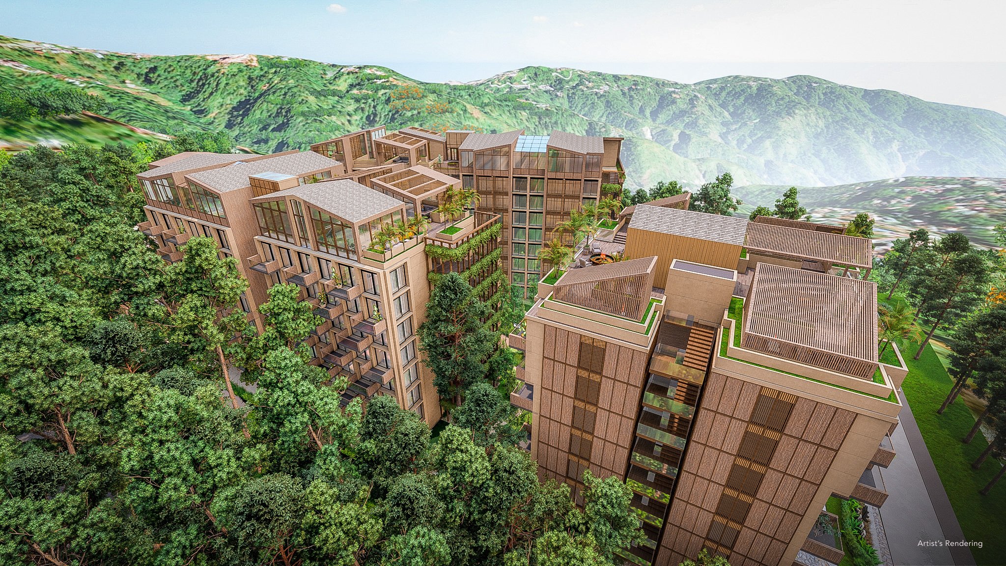 BERN in Baguio City offers modern alpine living where contemporary residences, cool mountain air, and scenic surroundings create a relaxing and elevated lifestyle.