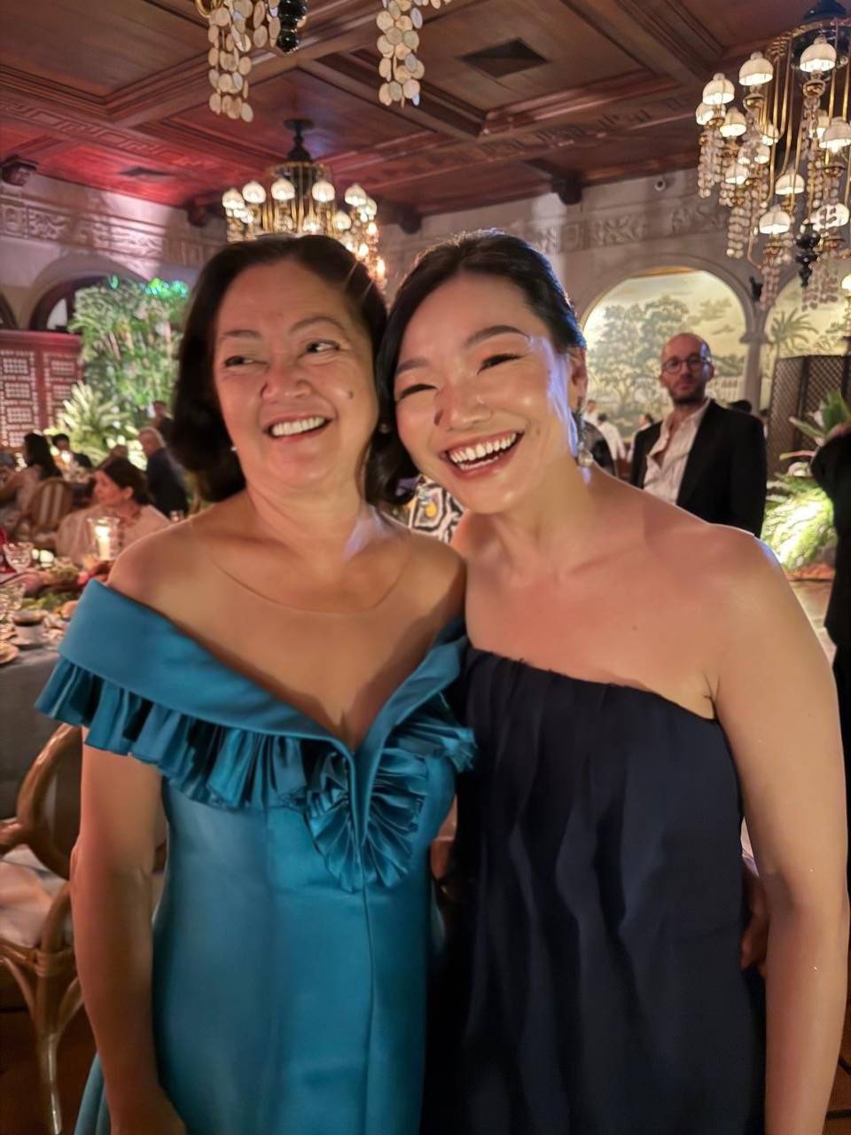 First Lady Louise Araneta-Marcos, Sandy Lam_
