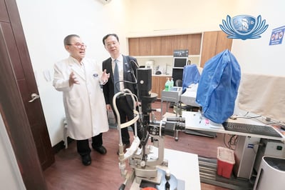 Corneal transplant at Tzu Chi Eye Center coming soon
