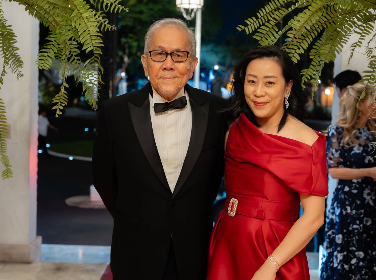 Huai Seng Chong and daughter Ning Chong from Singapore
