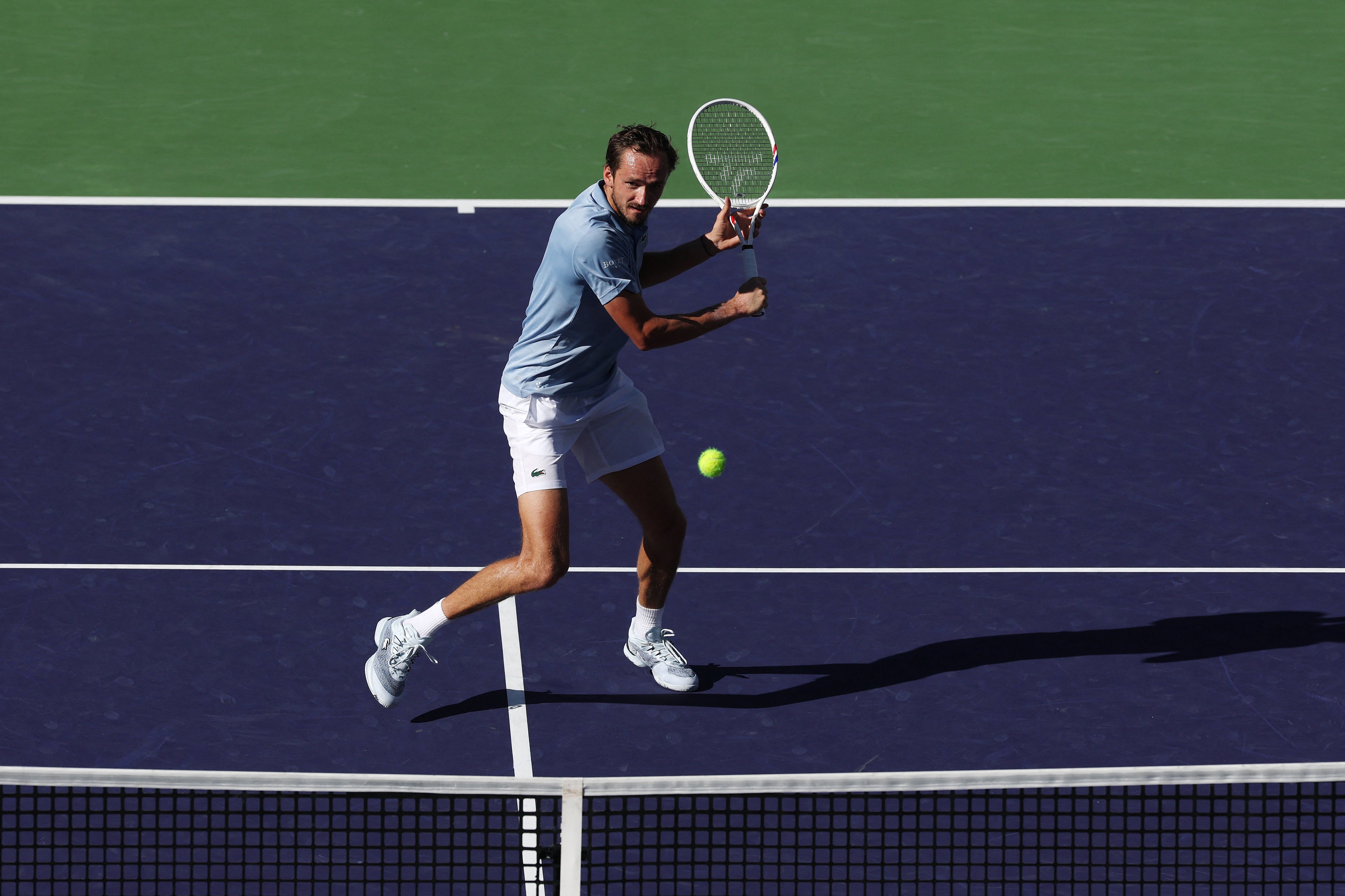 Streak buster: Medvedev sends Alcaraz
crashing, faces Sinner next