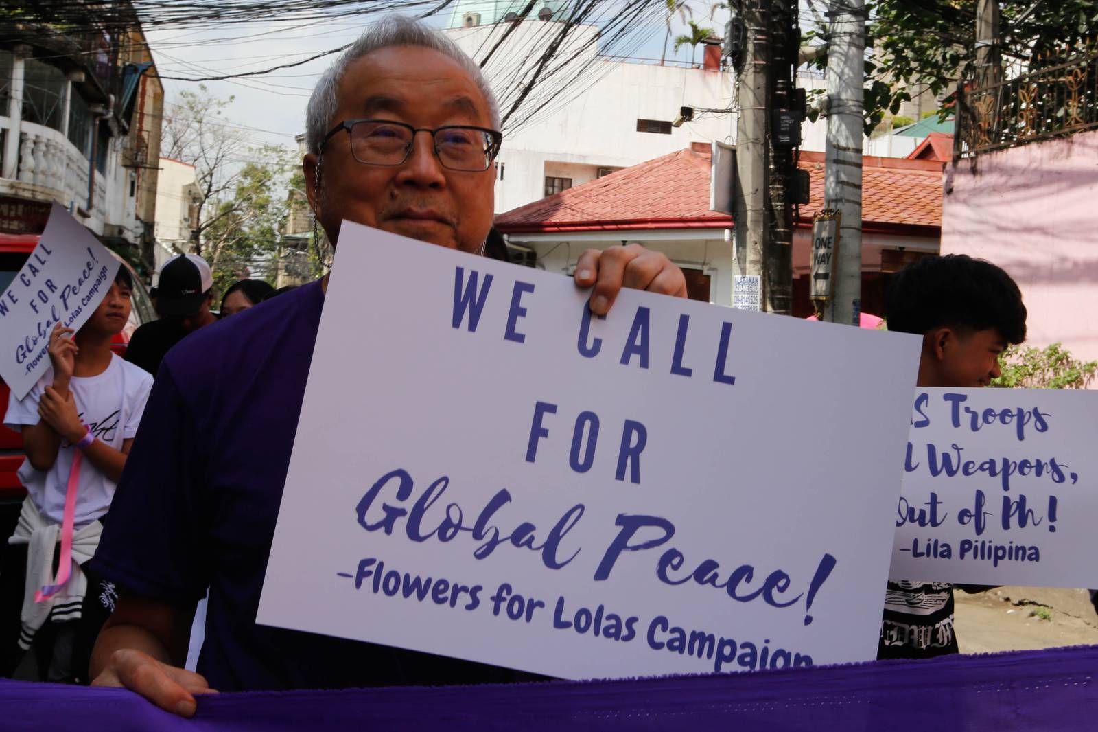 Women's rights advocates from Lila Filipina, Flowers for the Lolas, and Gabriela Women's Party march through Intramuros, Manila on  15 March 2026. Alongside descendants of Filipina "comfort women," they demand justice for atrocities committed during the Japanese occupation. The Walled City, once a garrison for the Japanese Imperial Army, stands as a silent witness to the hundreds of Filipinas who endured abuse within its walls.

The group also condemns the expanded US-Israel wars of aggression in West Asia and Latin America and stands with the women and children targeted by global conflict.