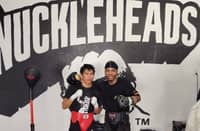 IBF champion Pedro Taduran (left) and Cuban Joahnys Argilagos have complemented each other in sparring in Las Vegas.