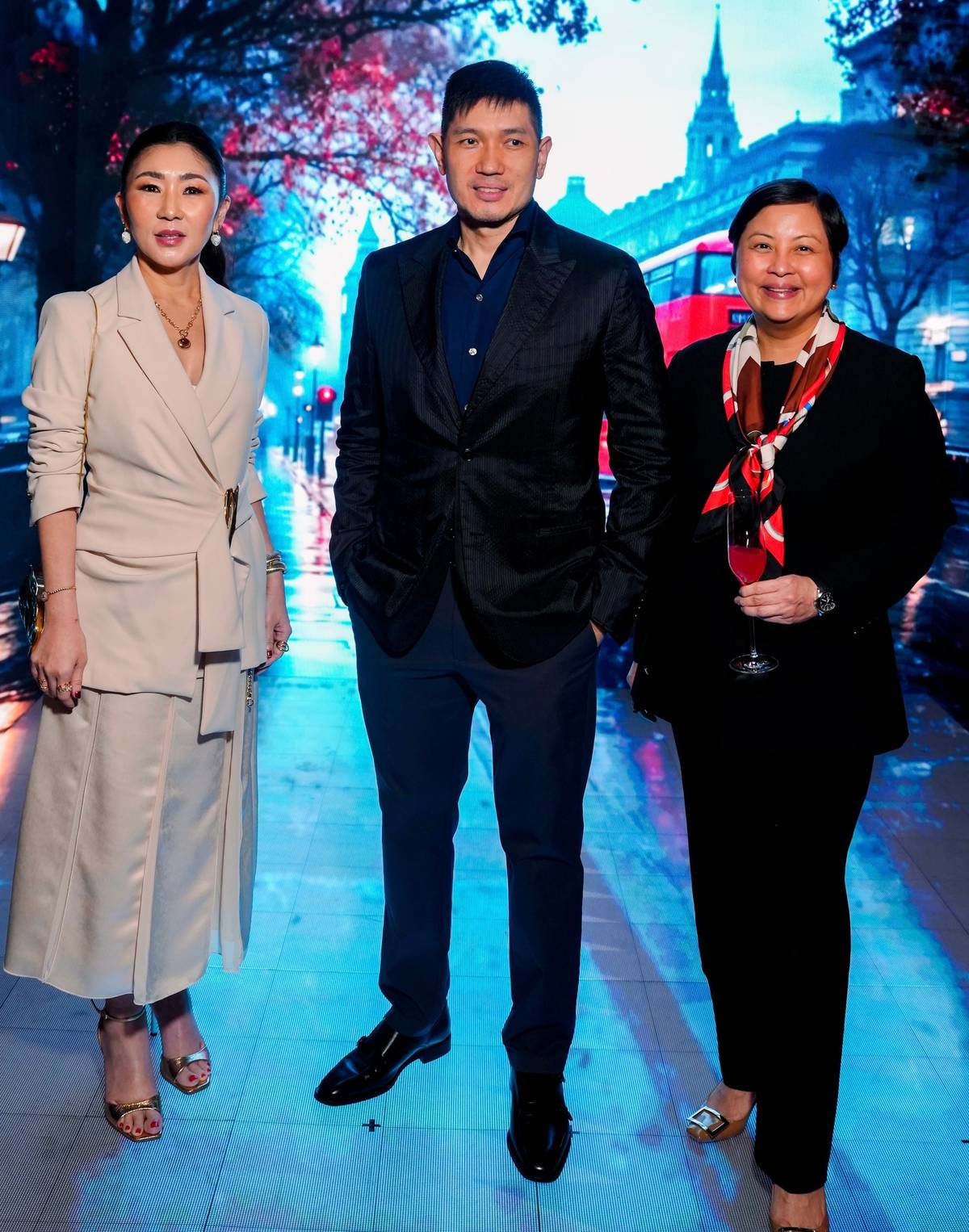 Nikki Tang, Mike Huang and Corrie Purisima.