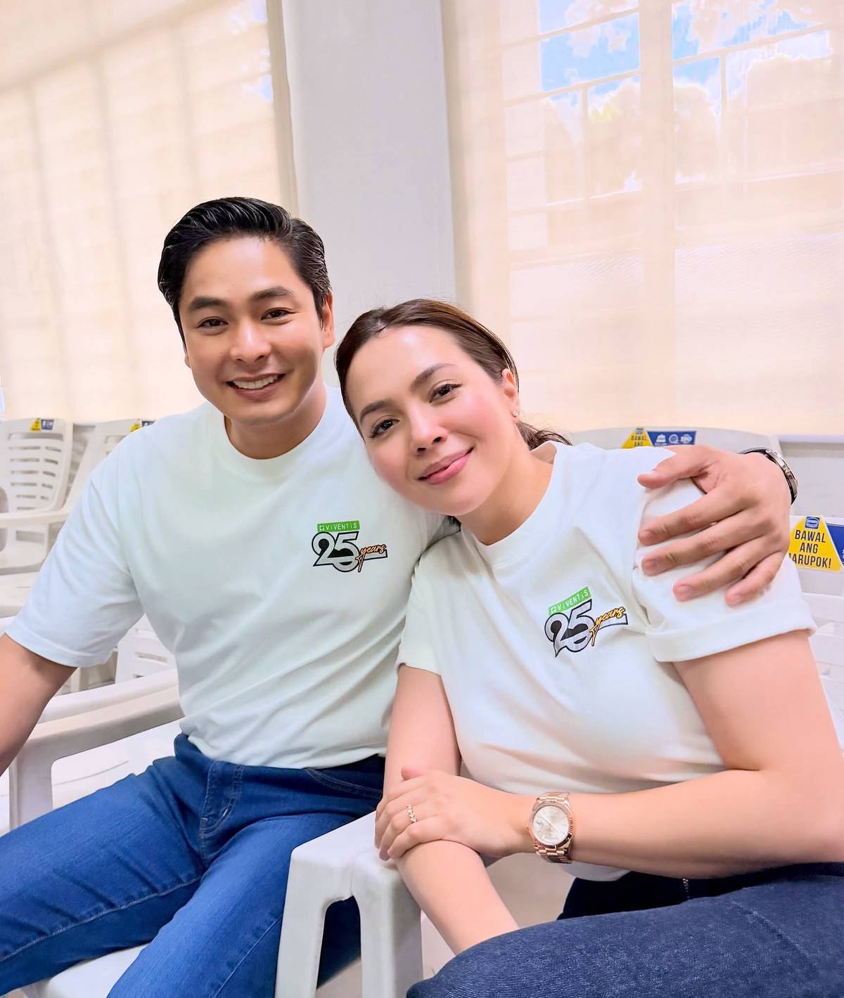 COCO Martin and Julia Montes.