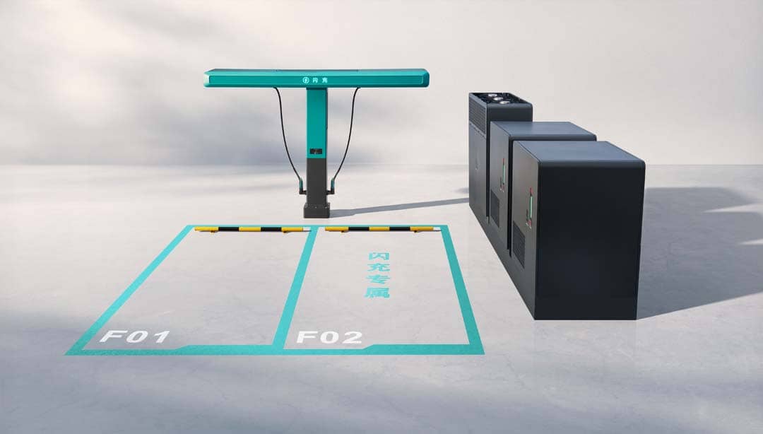 FLASH charging infrastructure from BYD pairs high power chargers with energy storage to deliver ultra-fast EV charging while easing demand on the local power grid.