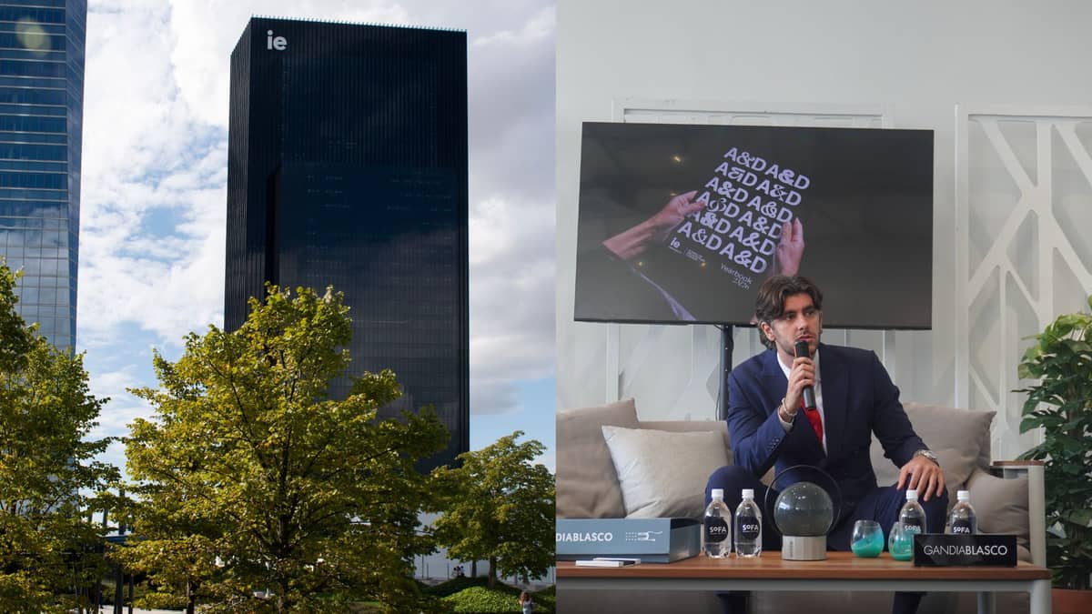For IE University's Andrea Pagani, what makes their program stand out is its holistic approach to design education, where they equip students with skill on the creative and business sides
