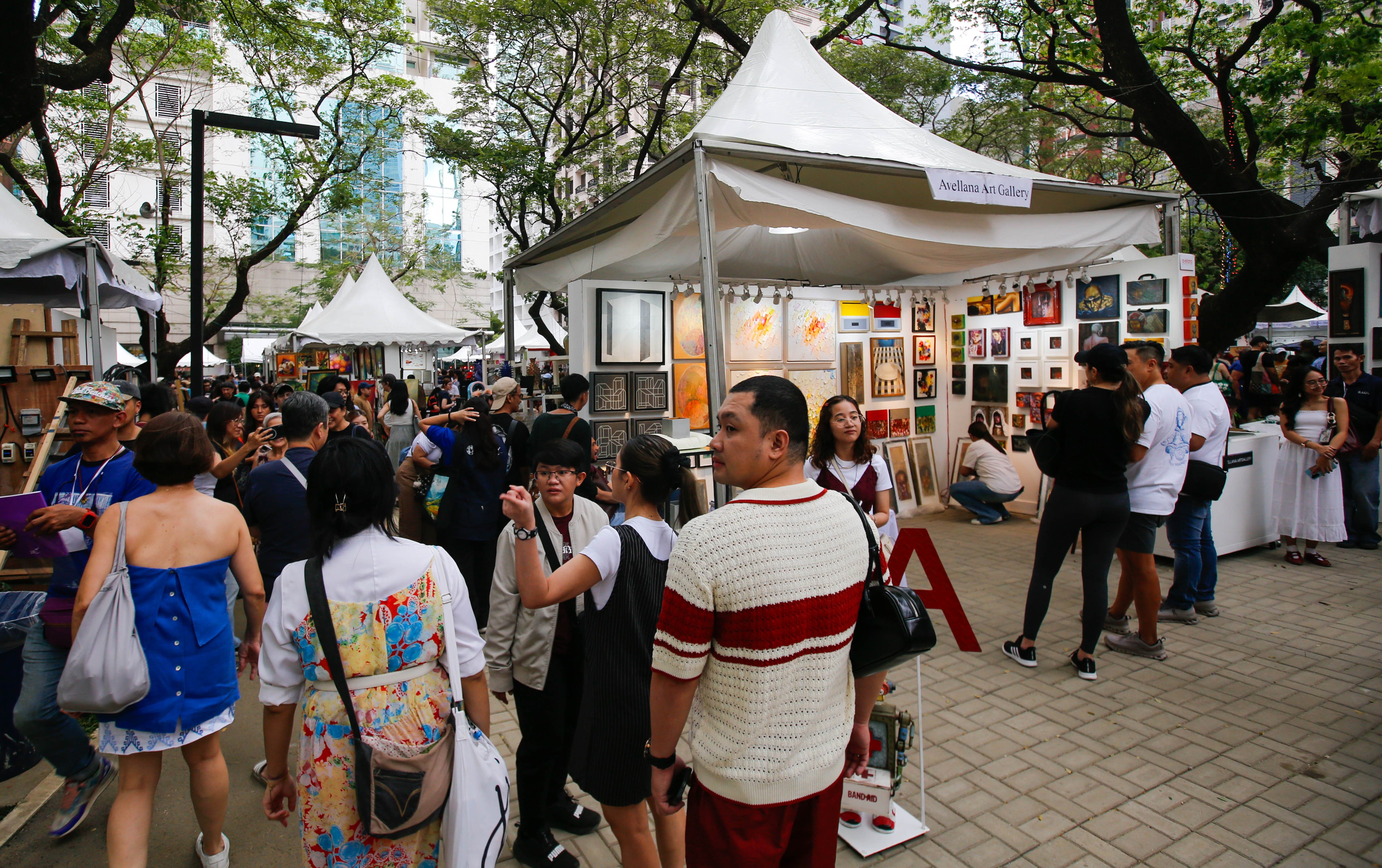 Scenes from this year's Art in the Park