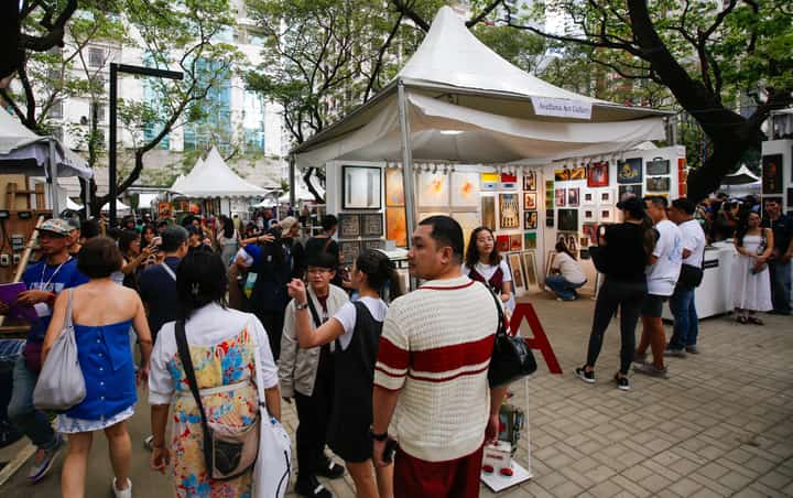 Scenes from this year's Art in the Park