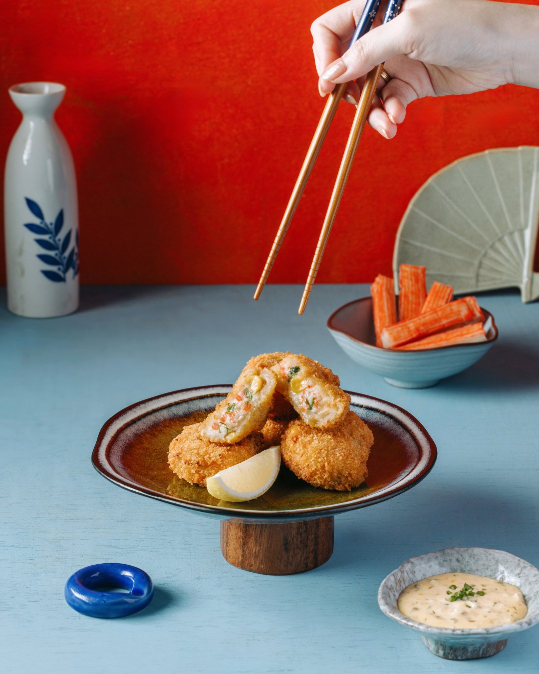 Kani cream korokke