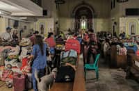 Pinyahan fire victims struggle in makeshift shelters