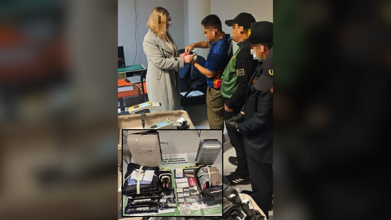 Croatian woman arrested at NAIA 
over P28.2-M shabu