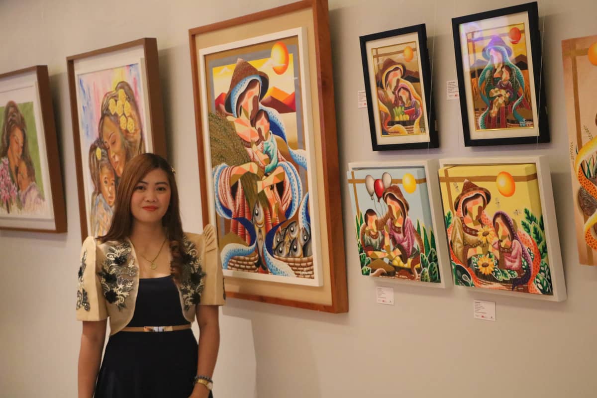 Self-taught Pampanga artist Gretchen Taruc draws inspiration from motherhood and everyday Filipino life.