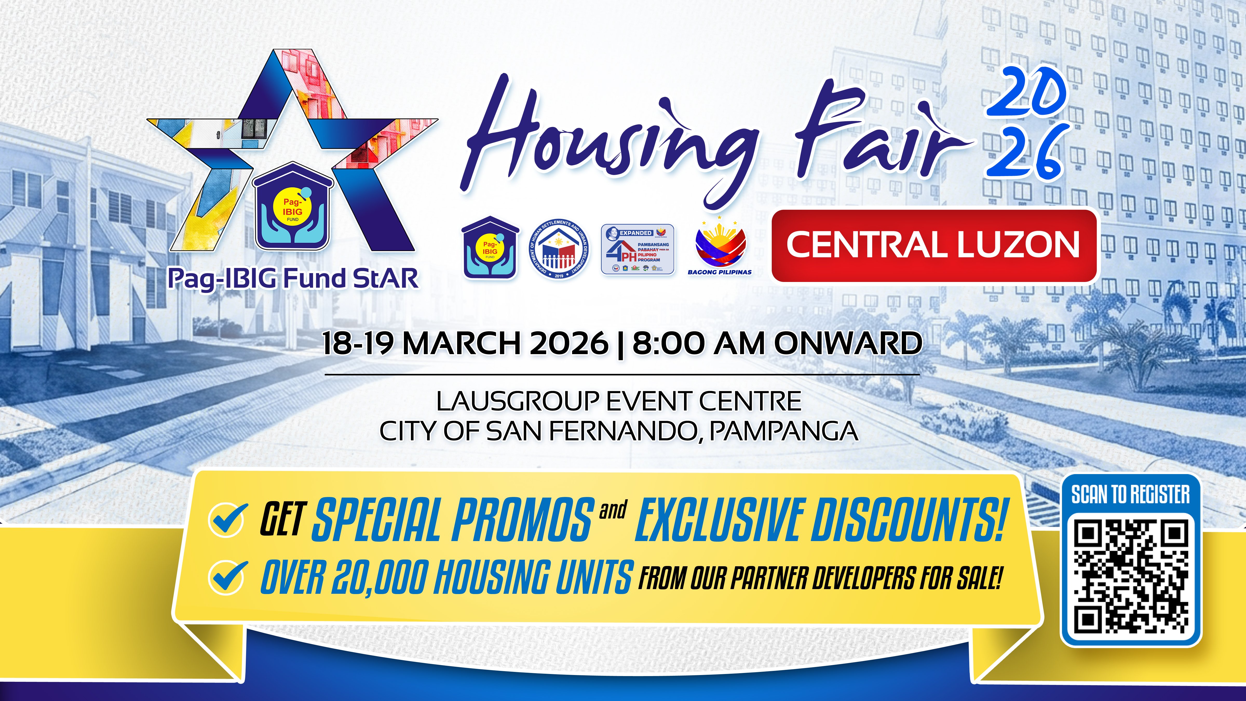 Pag-IBIG housing fair in Pampanga to offer 20,000 homes