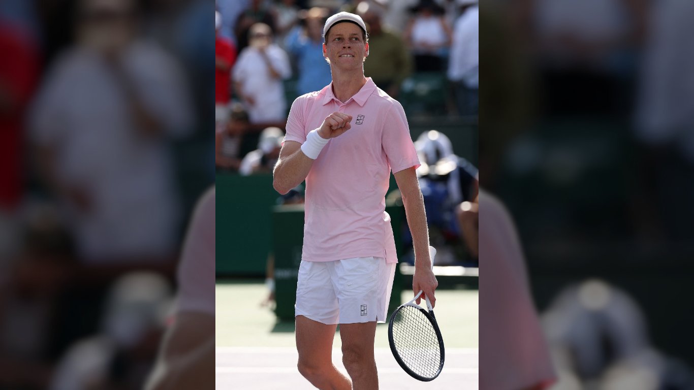Sinner claims maiden Indian Wells title

