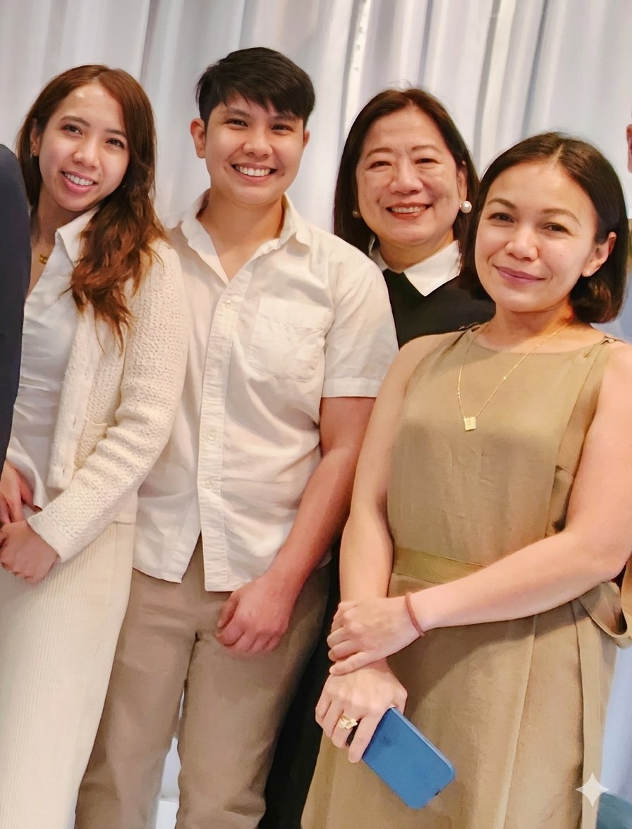 IDr. Nelle Sanchez, IDr. Phoebe Teodoro, Ar. Onet, Coronel and Bianca Salonga.