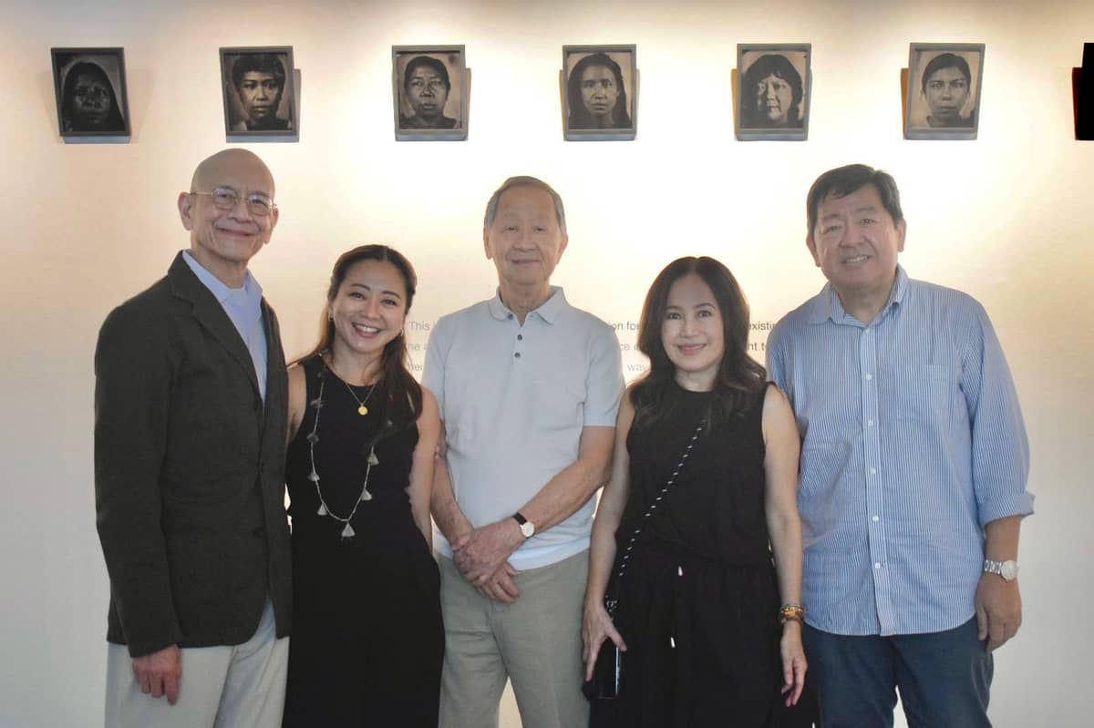 FREDERICK Y. Dy, Raena Abella, Philip Ang, Tina Fernandez and Kenneth Go.