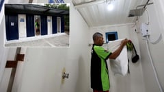 MMDA opens free shower facilities for cyclists in Pasig