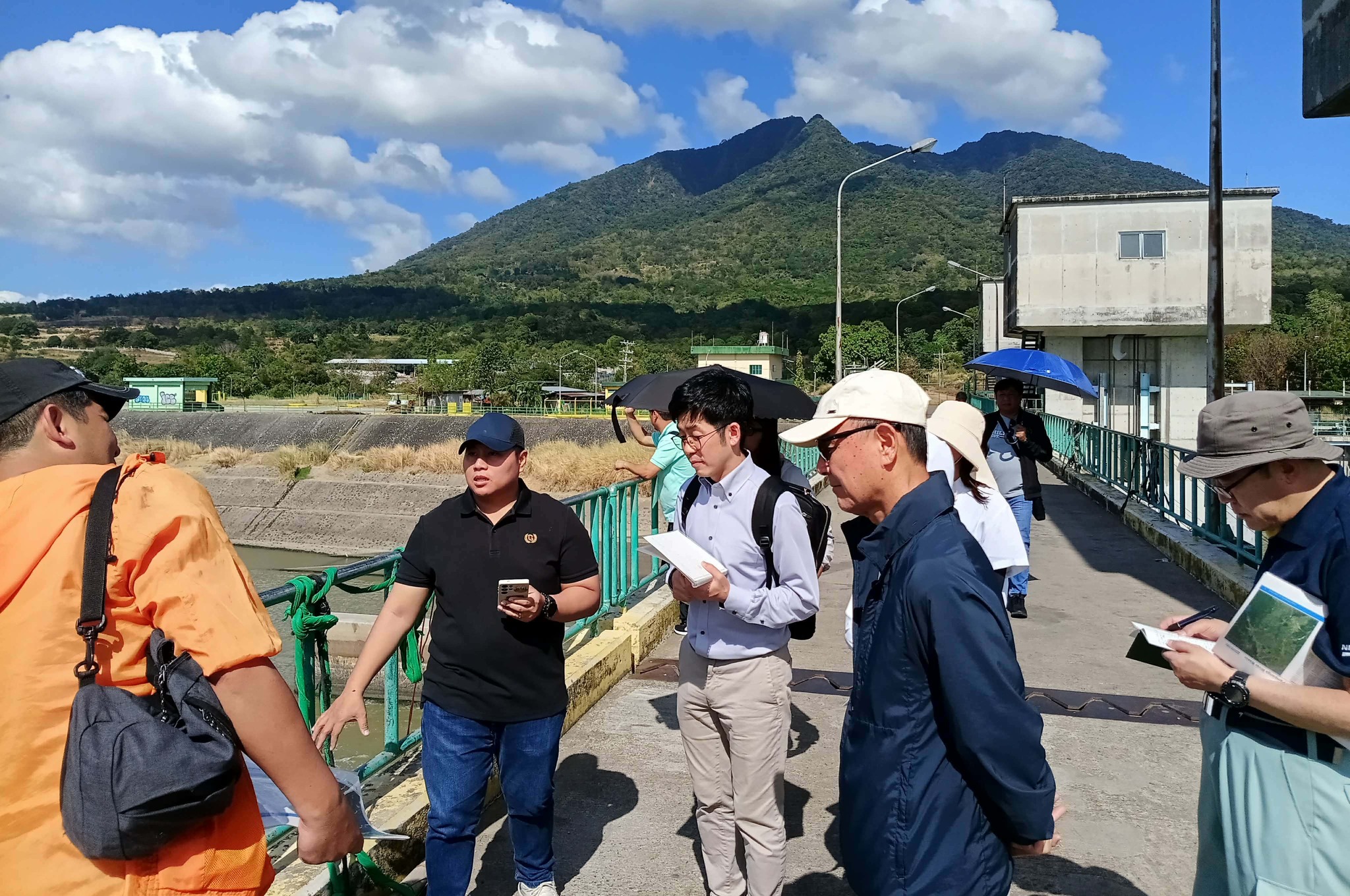 JICA conducts field visit at Cong Dadong Dam in Arayat