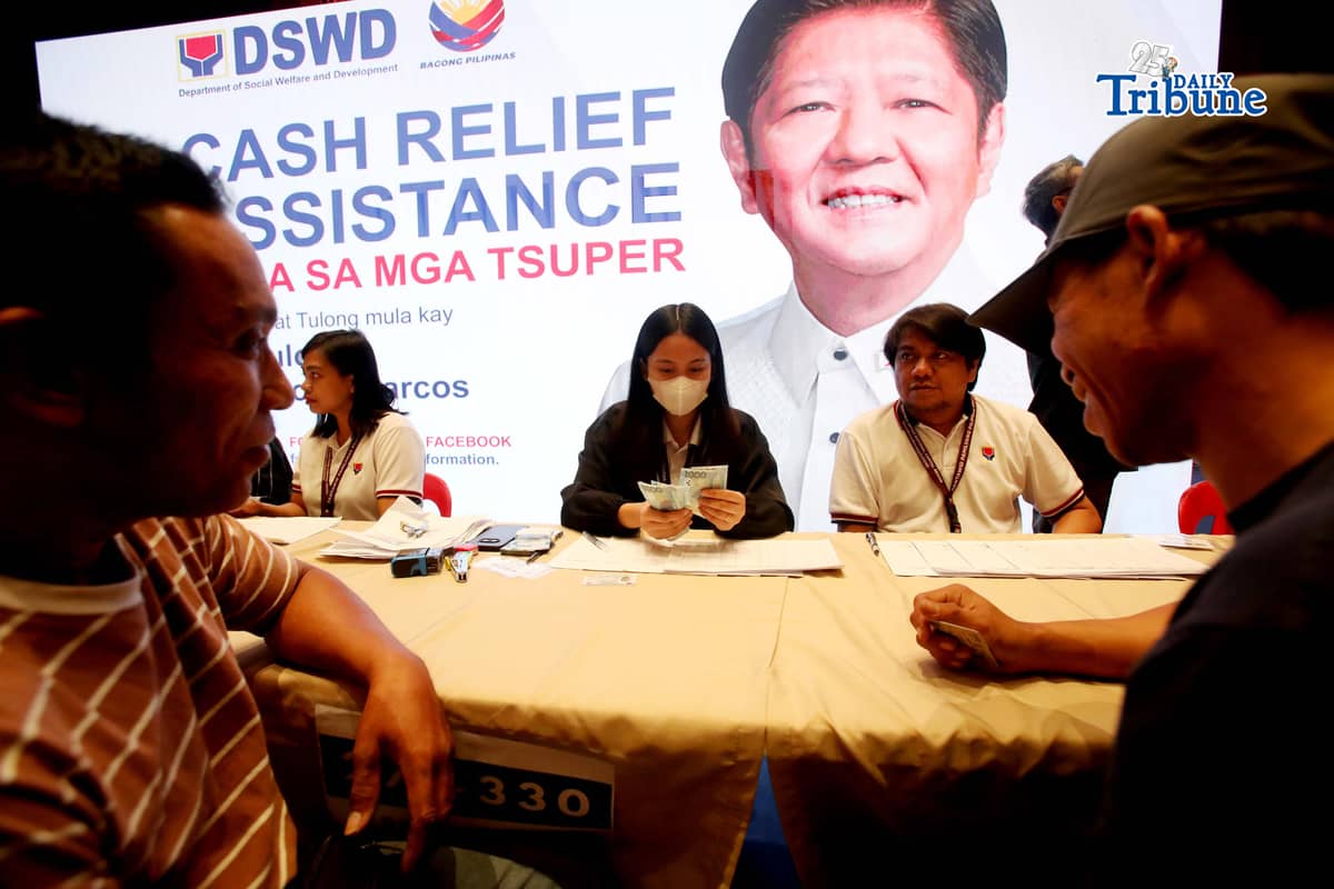 Tricycle drivers, members of tricycle operators and drivers associations (TODA), received ₱5,000 cash aid on Tuesday, March 17, 2026, to help ease the impact of rising fuel prices. The payout was provided by the Department of Social Welfare and Development (DSWD).

DSWD Secretary Rex Gatchalian oversaw the ceremony, joined by Department of Transportation Secretary Giovanni Lopez and League of Cities of the Philippines National President and San Juan City Mayor Francis Zamora.
